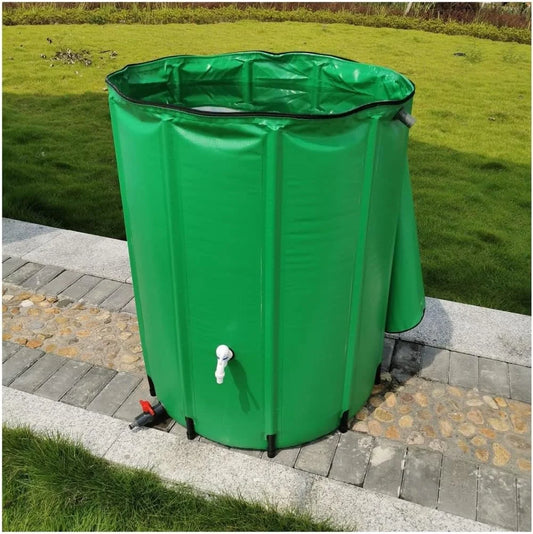 200L PVC Rain Water Gutter Collector Tank