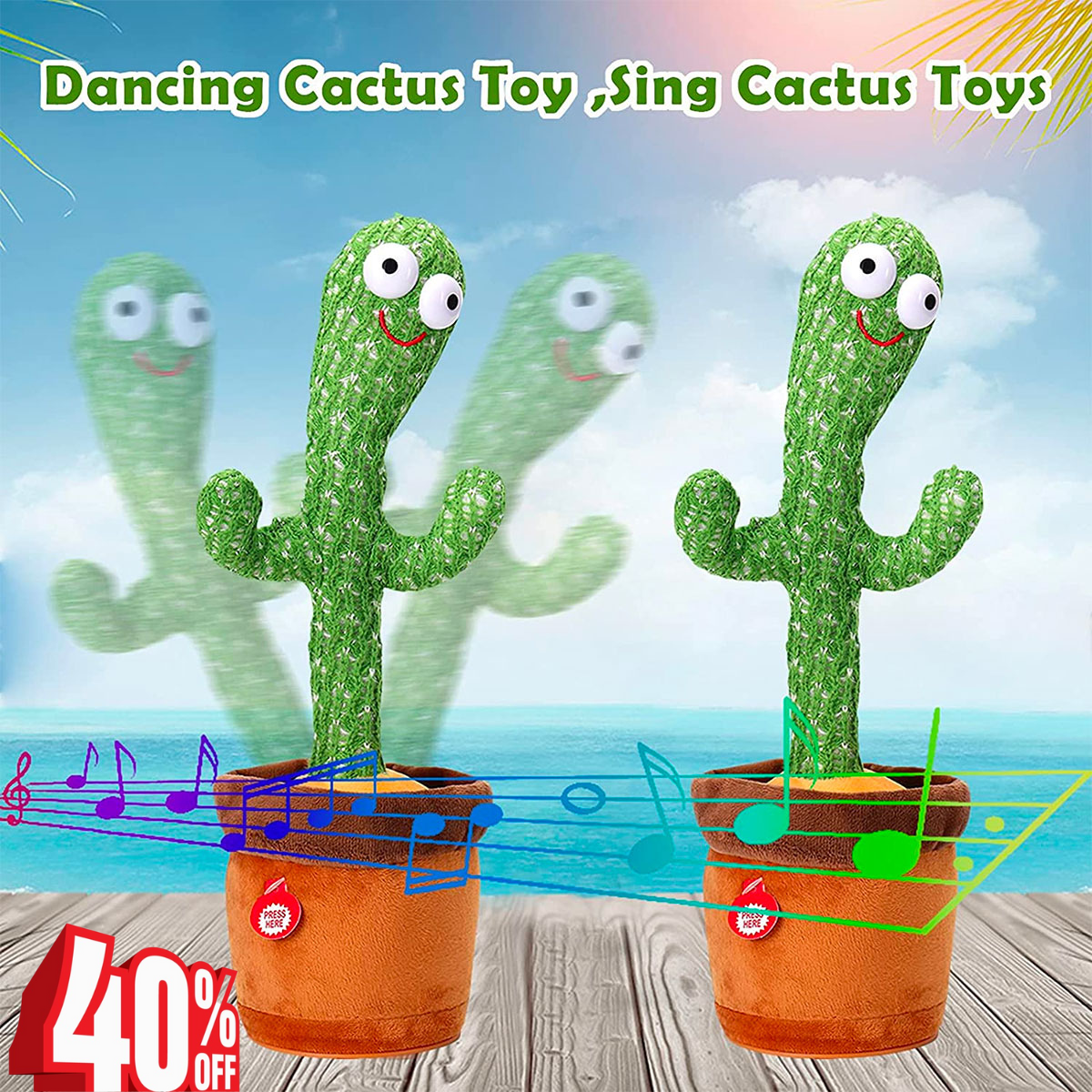 Dancing Cactus Toy PRO