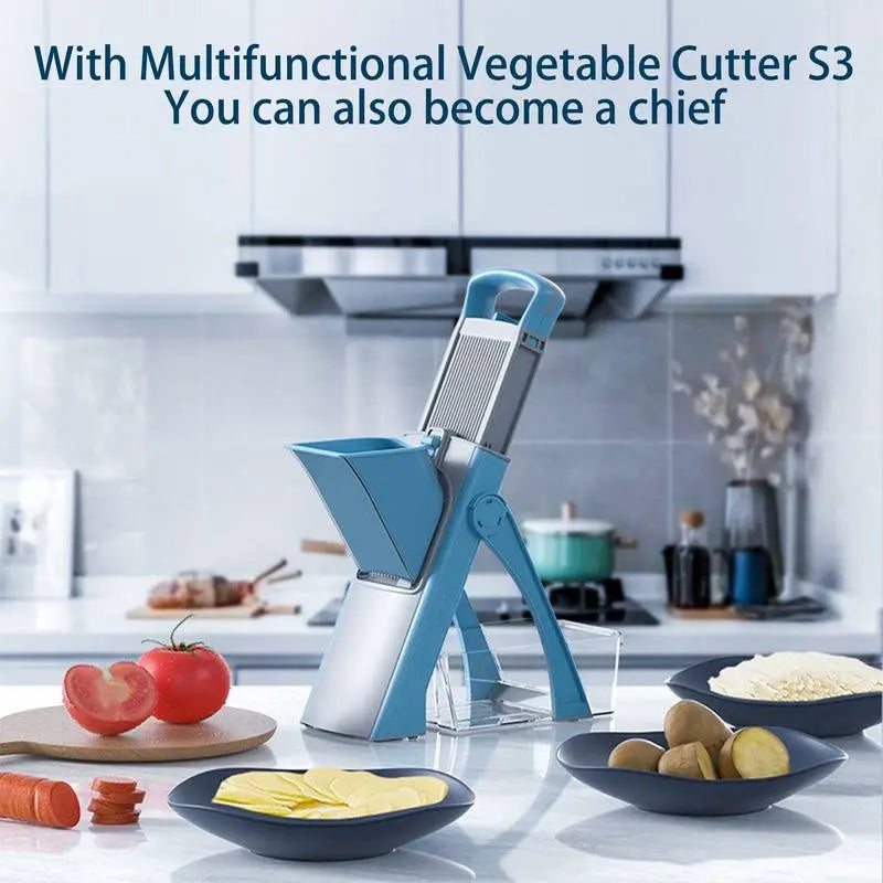 Household kitchen multi-function vegetable cutter slicing